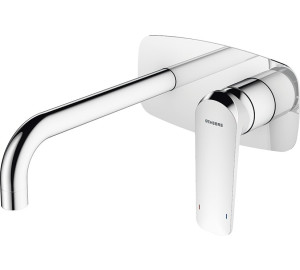 Built-in wash-basin mixer 22 cm spout